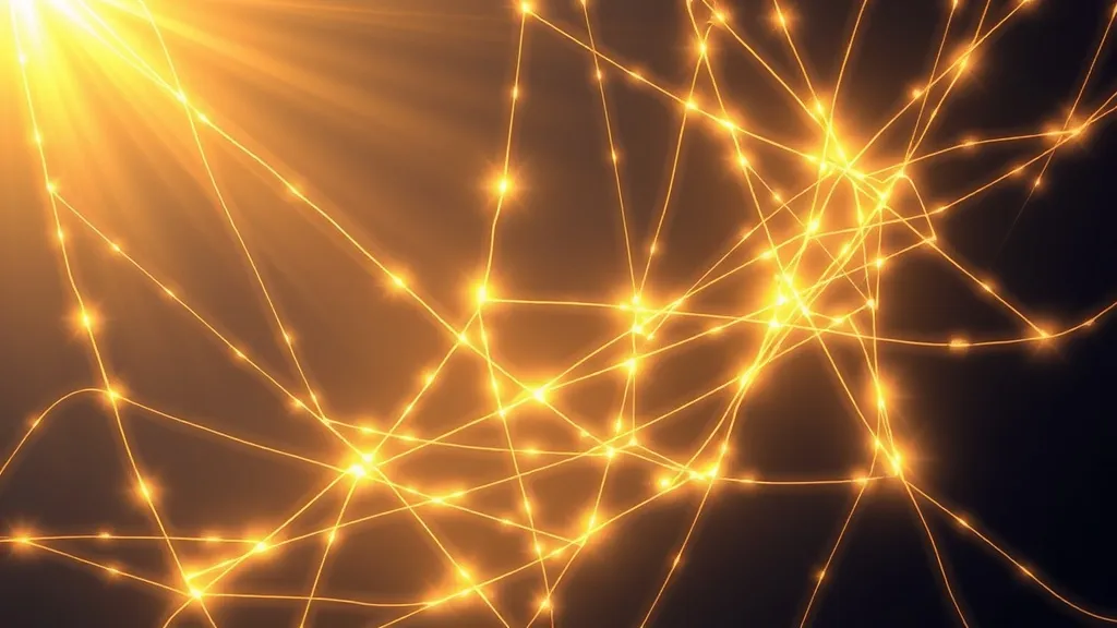 Dream symbol: net of golden light beams: scenarios: Dream About a Golden Light Beam Net Reflecting a Divine Presence
