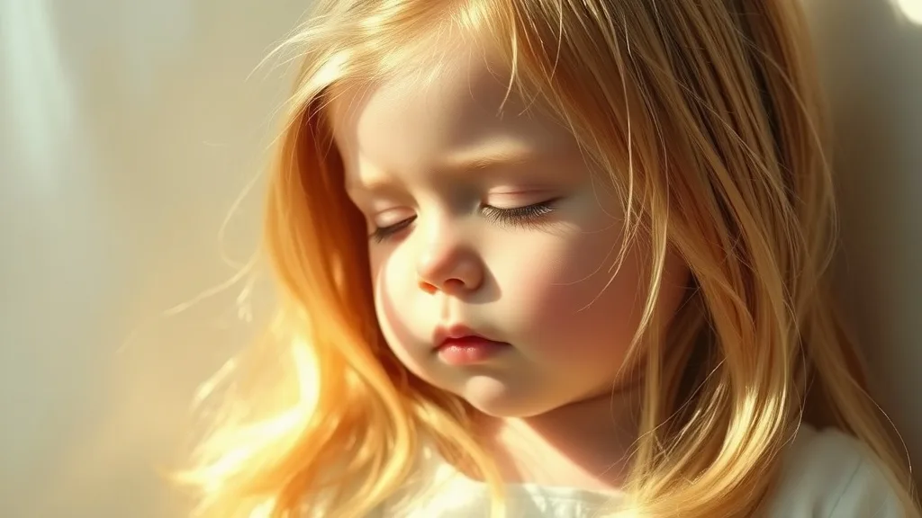 Dream symbol: long golden hair: demographics: Children with Long, Golden Hair