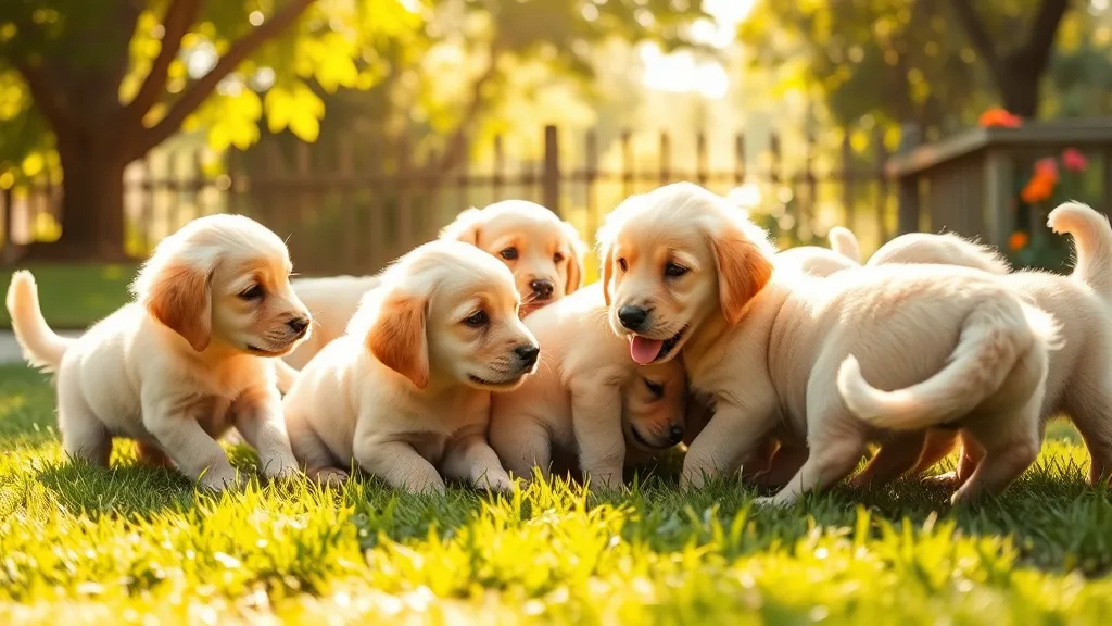 Dream symbol: golden retriever puppies: intro