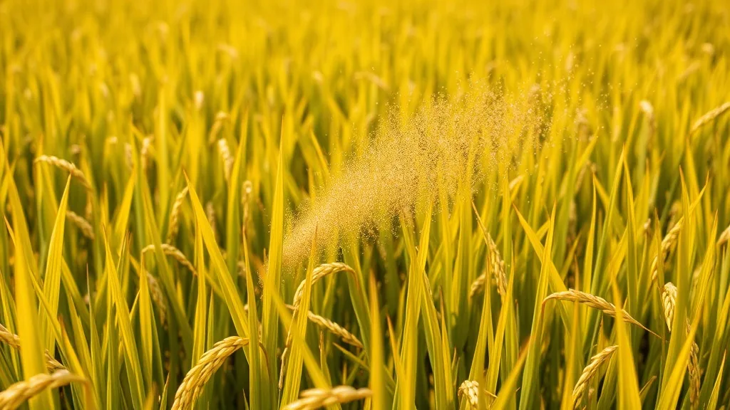 Dream symbol: golden rice: scenarios: Dream of golden rice turning to dust