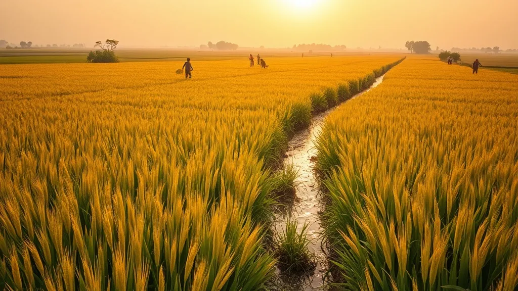 Dream symbol: golden rice: symbolism: Nourishment and Fulfillment