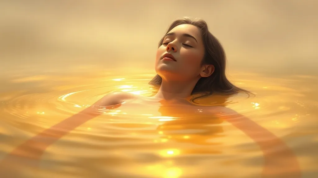 Dream symbol: yellow water like gold: scenarios: Dream About Golden Water Cleansing the Soul