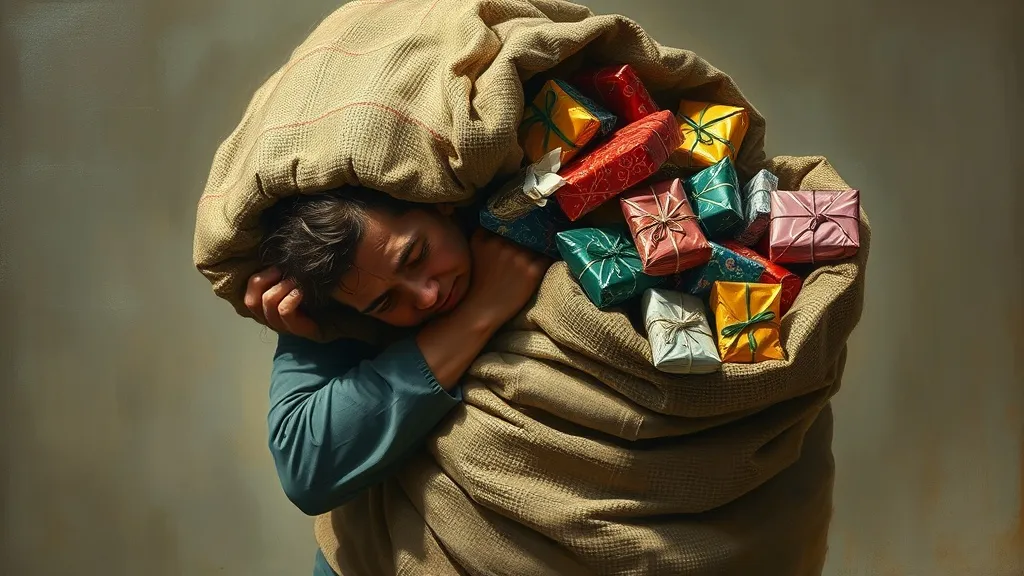 Dream symbol: goodies in a sack: symbolism: A Burden of Responsibilities or Expectations