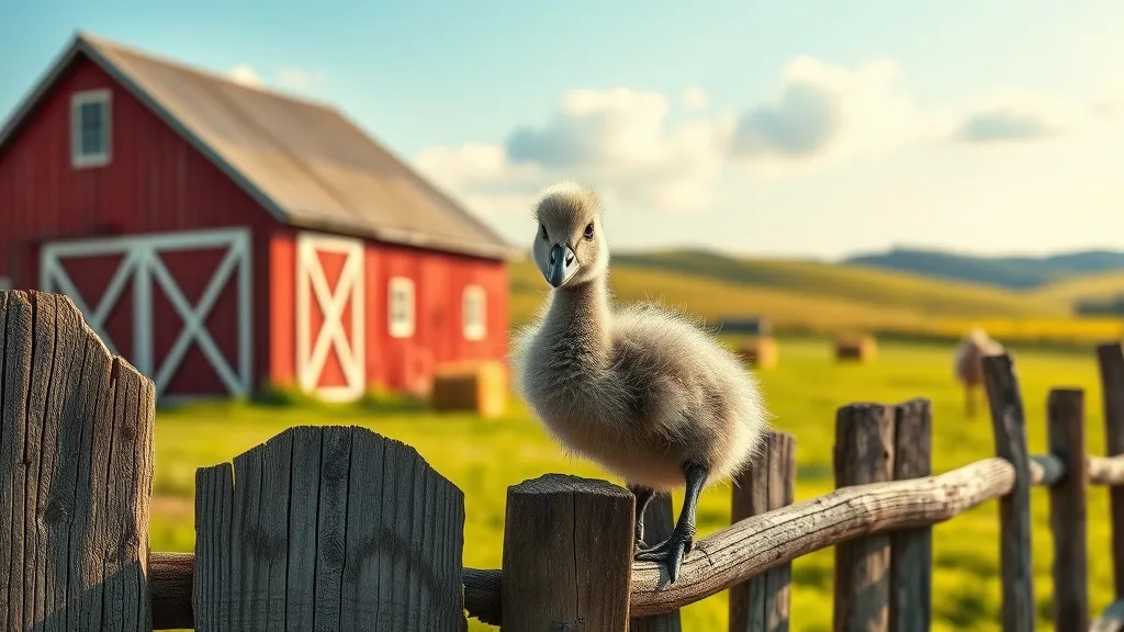 Dream symbol: gosling: scenarios: Dream about a Gosling near a Farm