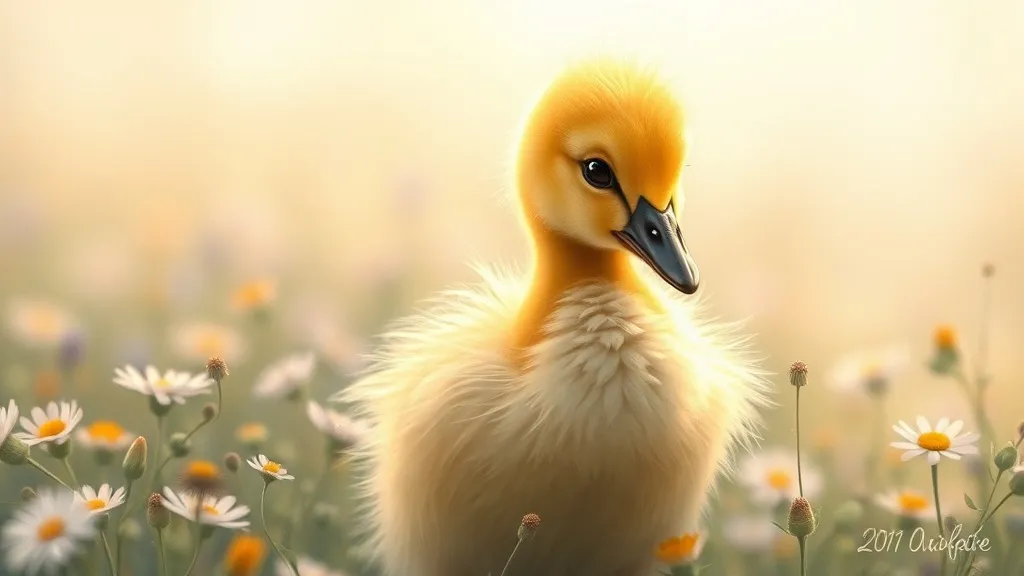Dream symbol: gosling: symbolism: Vulnerability and Innocence