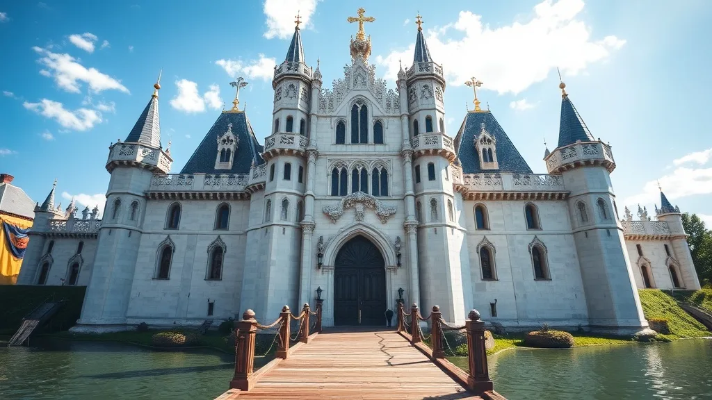 Dream symbol: graceful castle: scenarios: Dream of owning a graceful castle