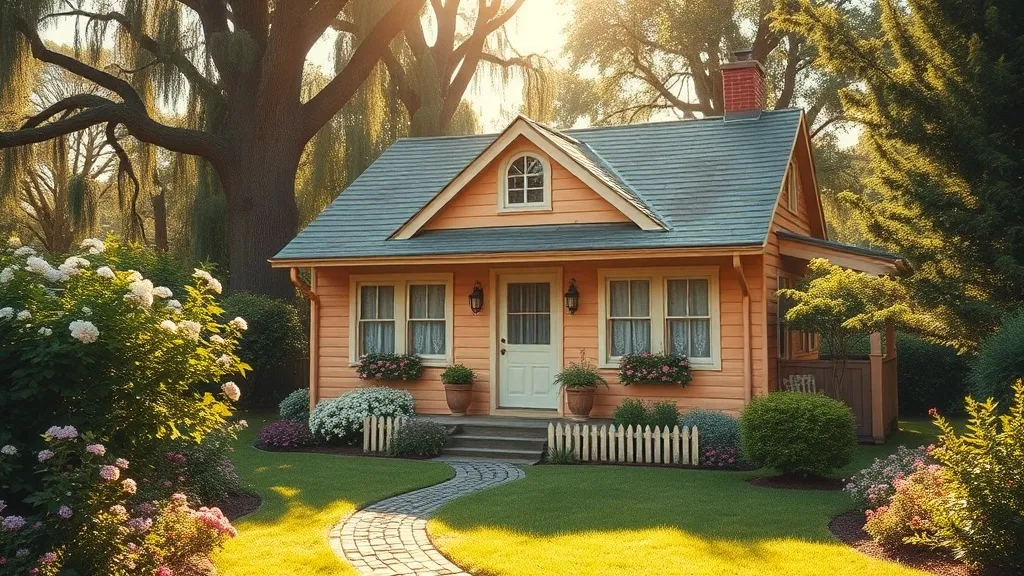 Dream symbol: granny house: symbolism: Indication of Emotional Security and Stability