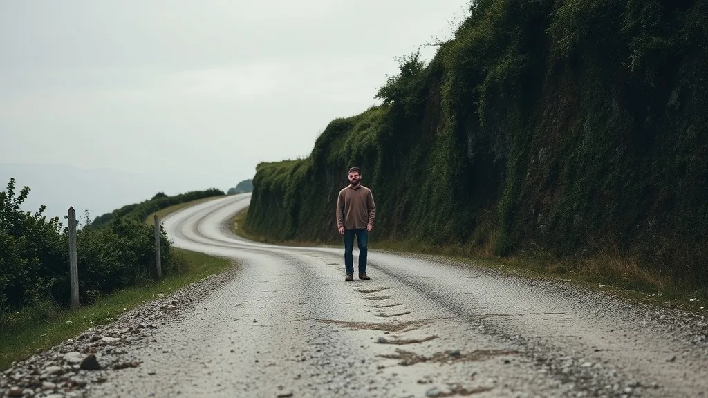 Dream symbol: gravel road: scenarios: Dream of a Narrow Gravel Road