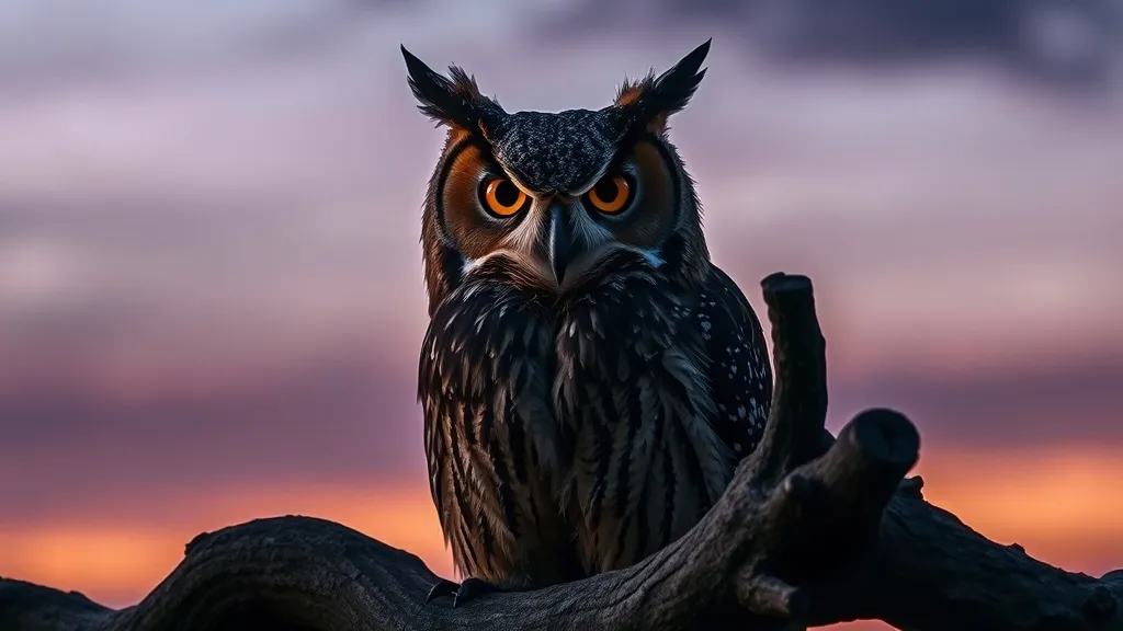 Dream symbol: great-horned owl: intro