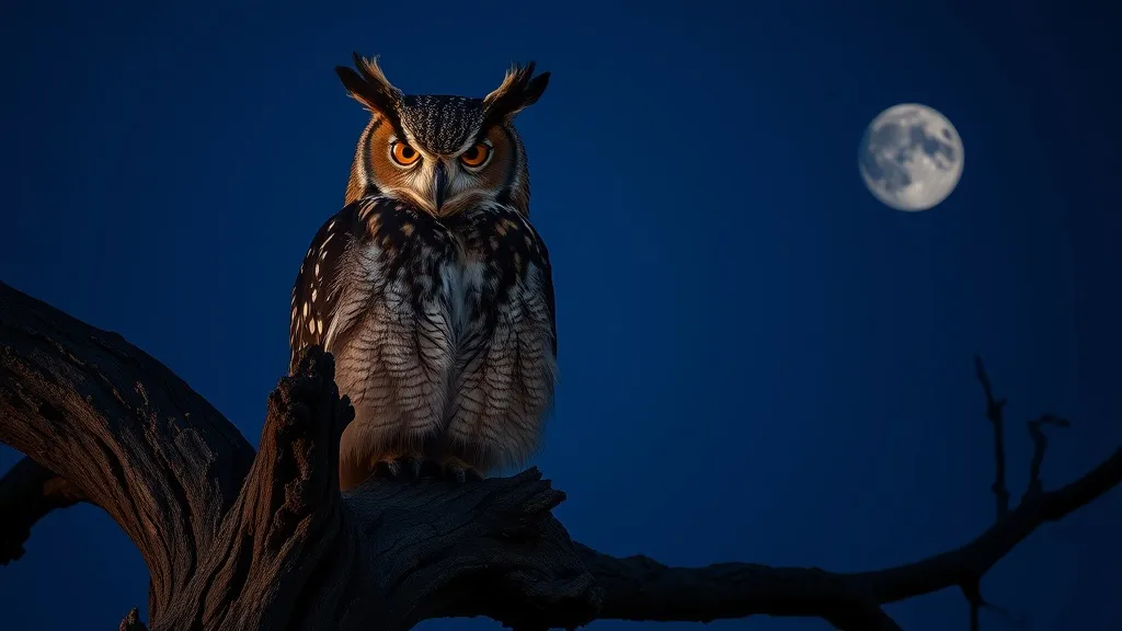 Dream symbol: great-horned owl: symbolism: Intuition and Psychic Abilities