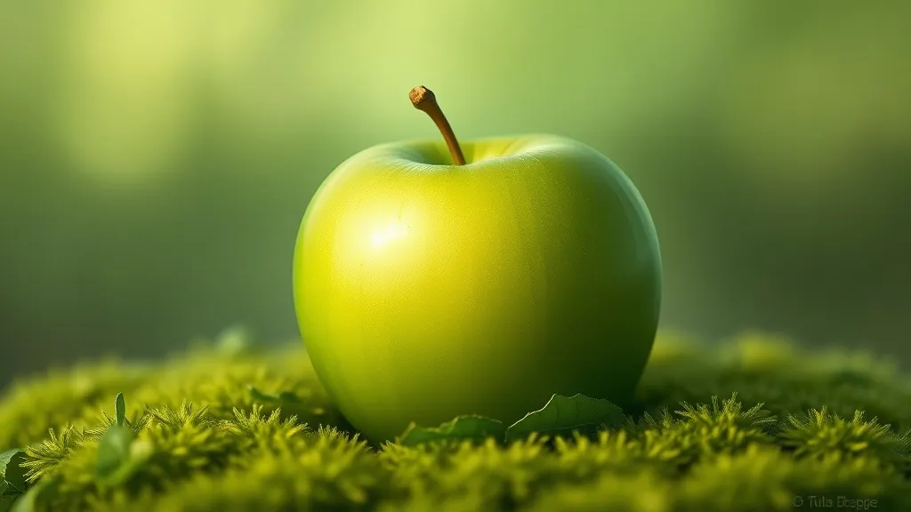 Dream symbol: green apple: symbolism: Harmony and Balance