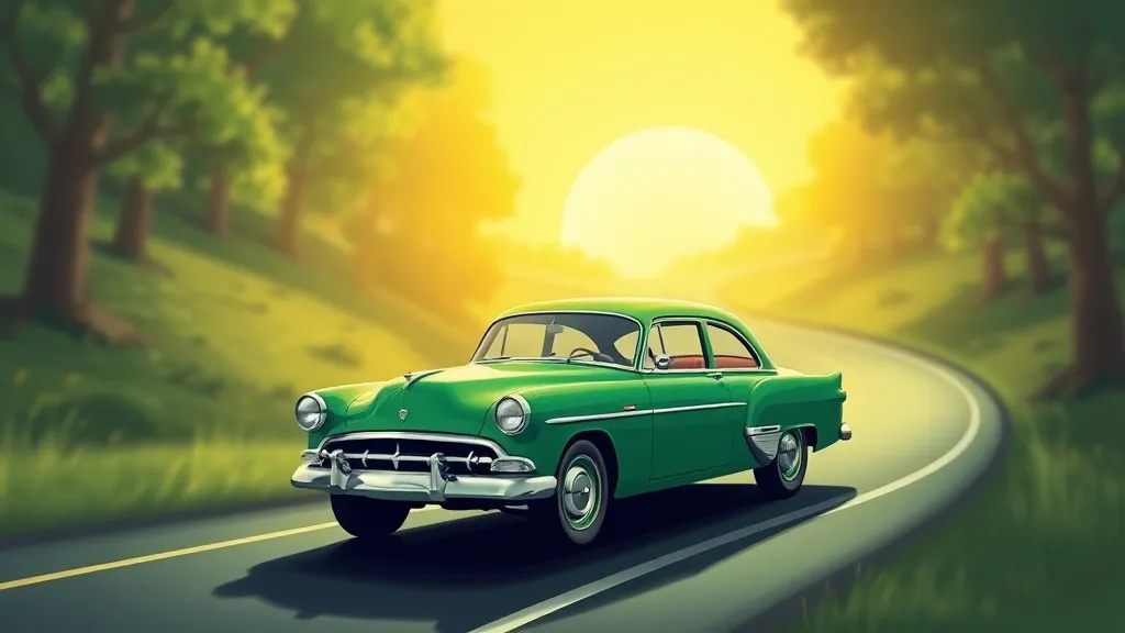 Green Car Dream Symbol: Meaning & Interpretation