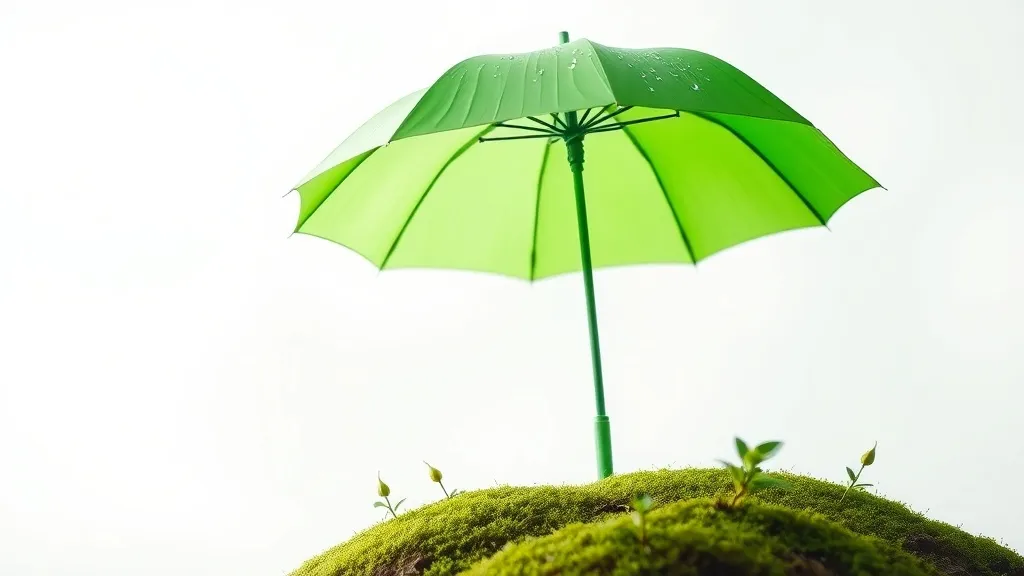 Dream symbol: green colour: scenarios: Dream of Green Umbrella