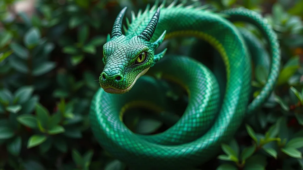Dream symbol: green dragon snake: intro