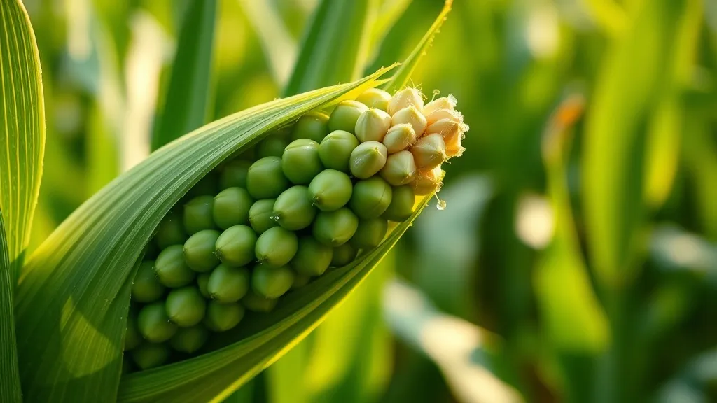Dream symbol: green maize: scenarios: Dream of Green Maize Symbolizing Growth and Potential