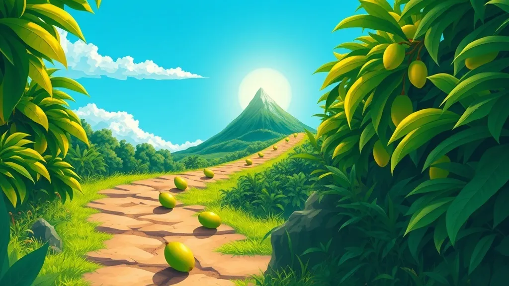 Dream symbol: green mangoes: symbolism: The Journey Towards Full Potential