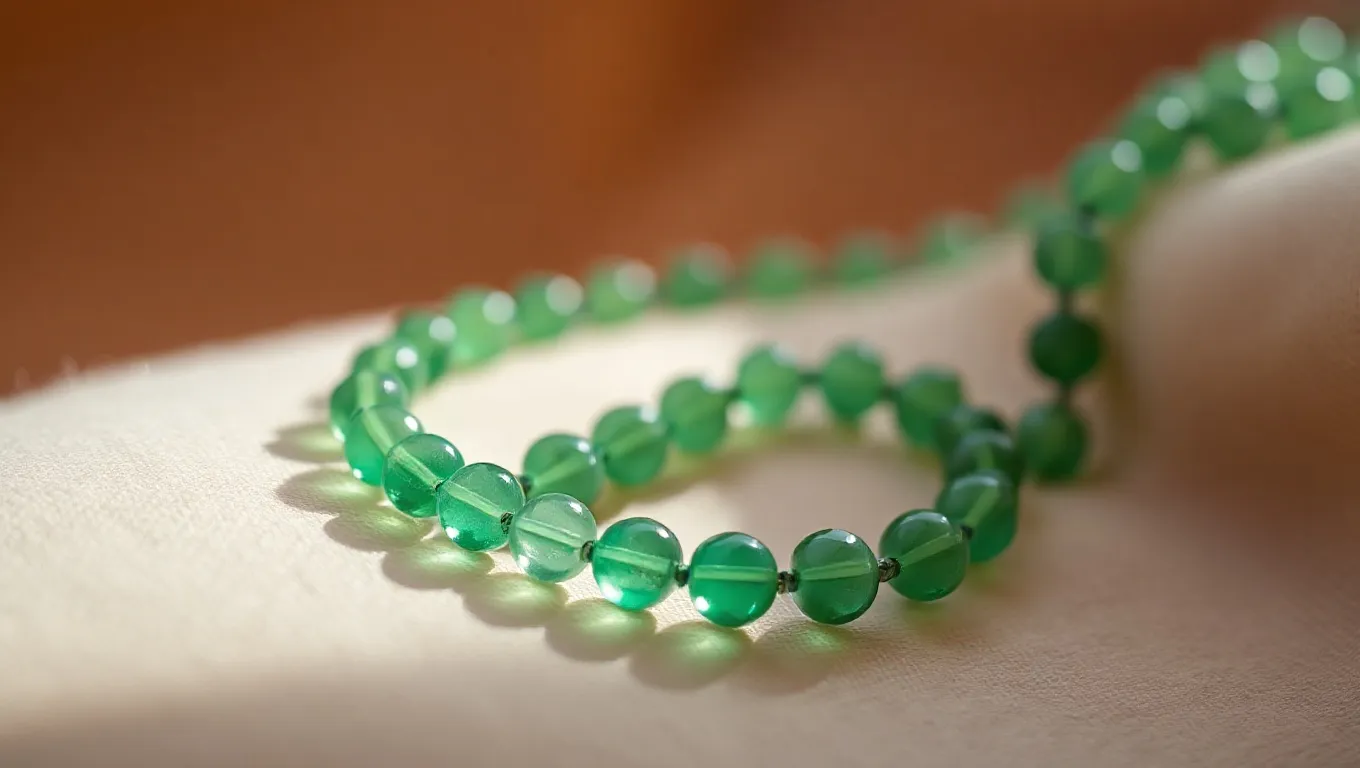 Dream symbol: green necklace beads: intro Dream symbol: green necklace beads: intro