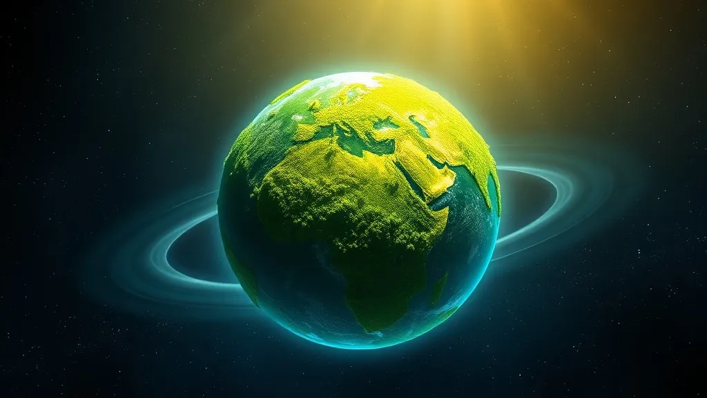 Dream symbol: green planet: symbolism: Symbol of Environmental Awareness and Connection