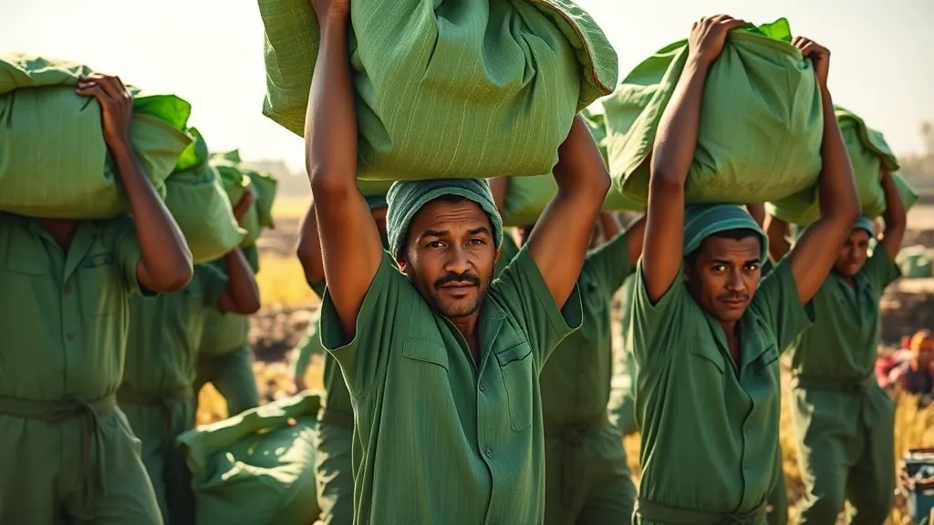 Dream symbol: green sacks and uniforms: symbolism: Associations with Hard Work and Labor