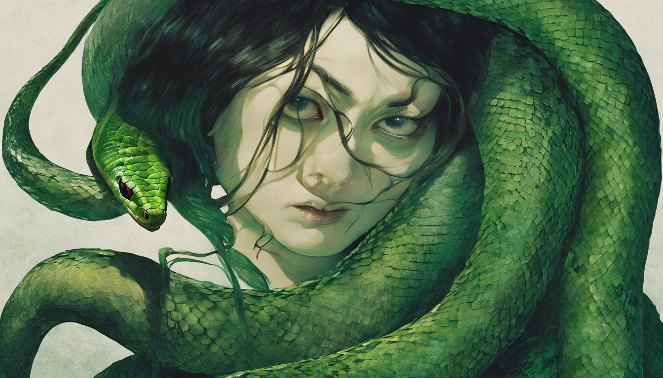 Dream symbol: green snake: scenarios: Dream of a Green Snake Attacking You