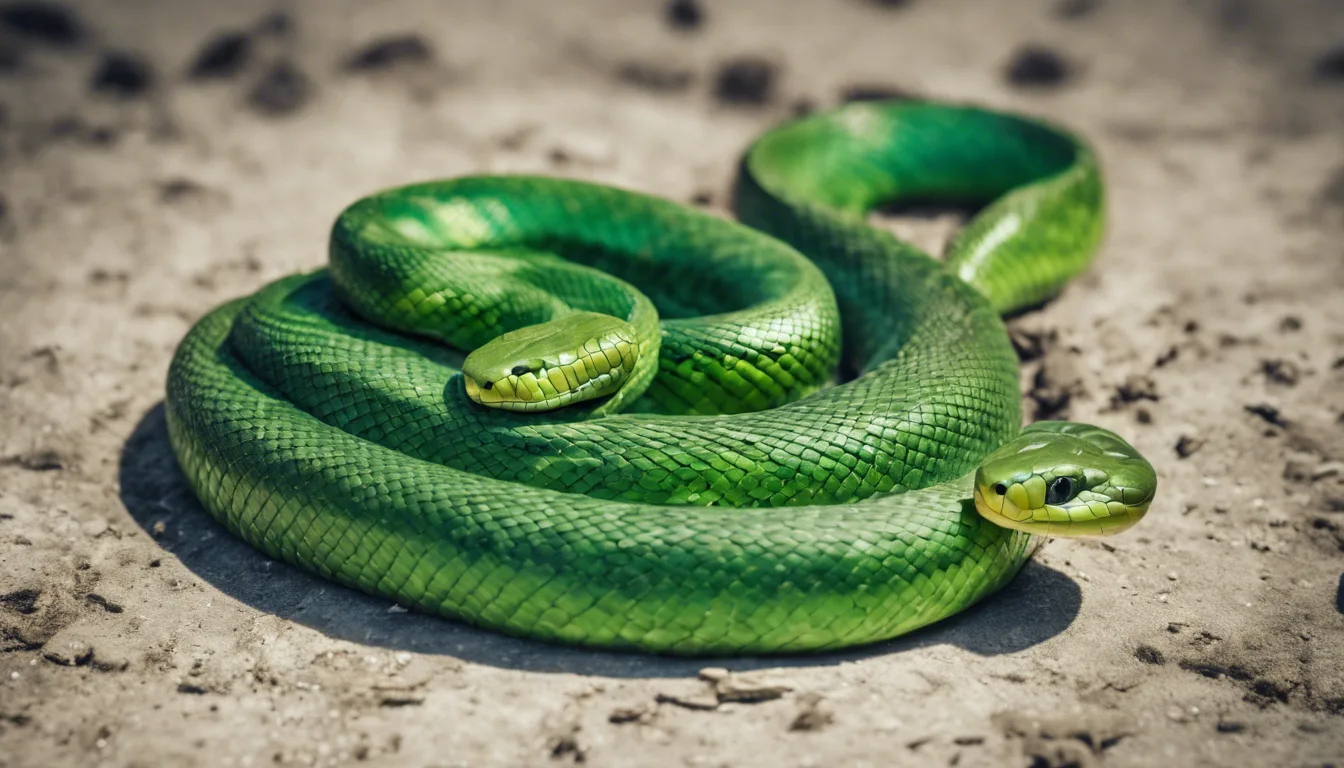Dream symbol: green snake: symbolism: Healing and Regeneration
