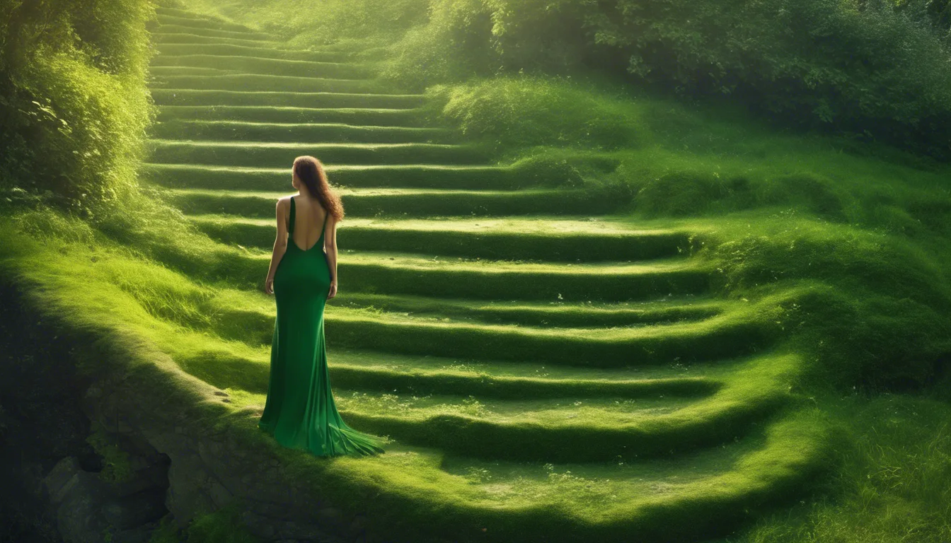 Exploring the Hidden Meanings: Unraveling the Dream Symbol of the Green Staircase