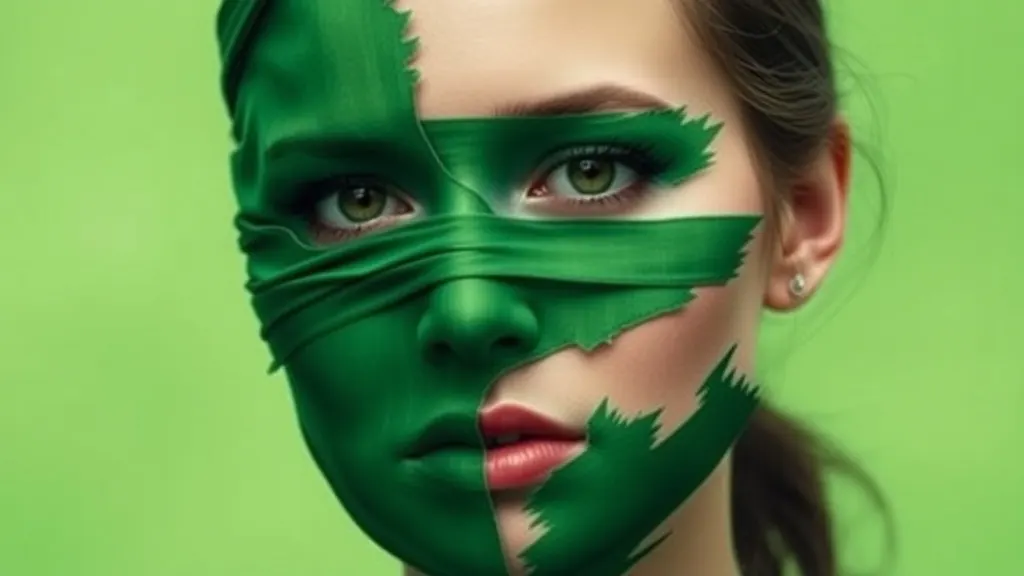Dream symbol: green strips: symbolism: Jealousy and Envy
