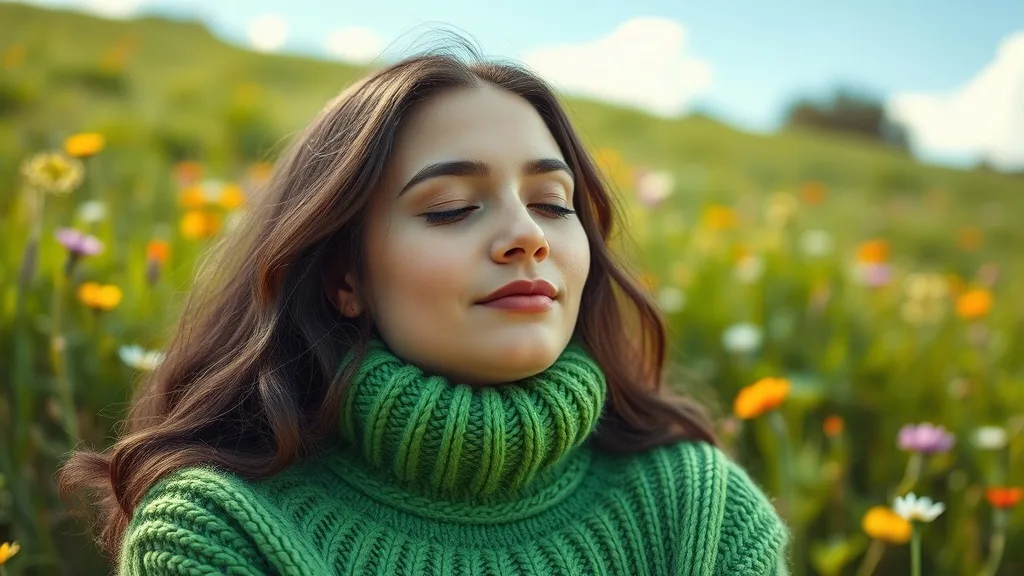 Dream symbol: green sweater: scenarios: Dream of Wearing a Green Sweater