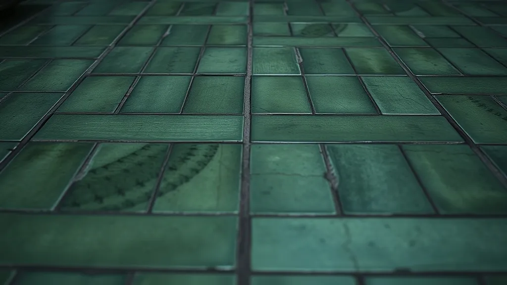 Dream symbol: green tile: scenarios: Dream About Dull or Faded Green Tiles