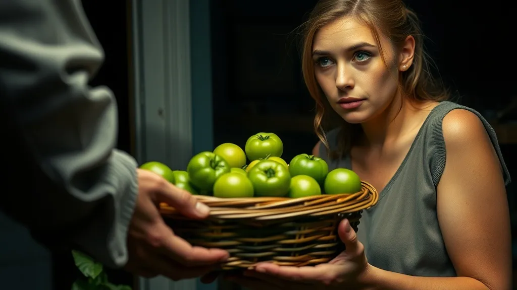 Dream symbol: green tomatoes: scenarios: Dream about someone giving you green tomatoes