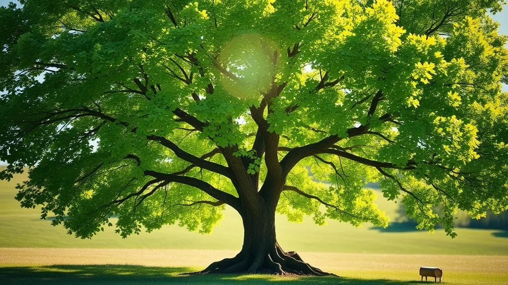 Green Tree Dream Symbol: Meaning & Interpretation