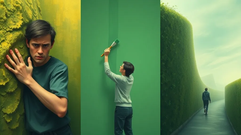 Dream symbol: green walls: scenarios: Interacting with Green Walls in a Dream