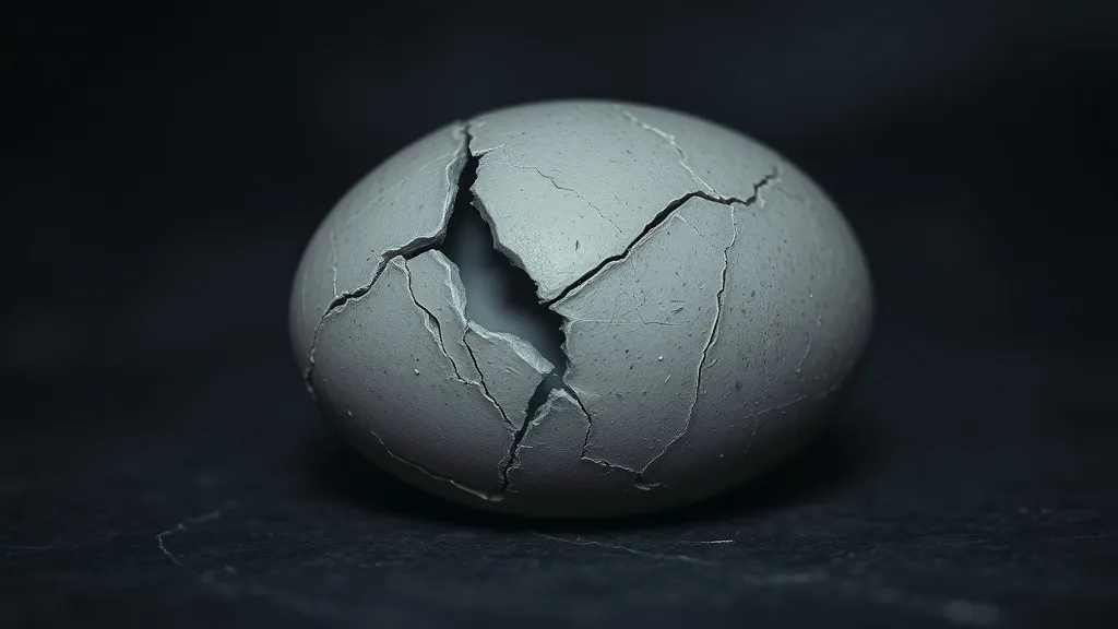 Dream symbol: grey egg: scenarios: Dream of a Grey Egg That's Broken