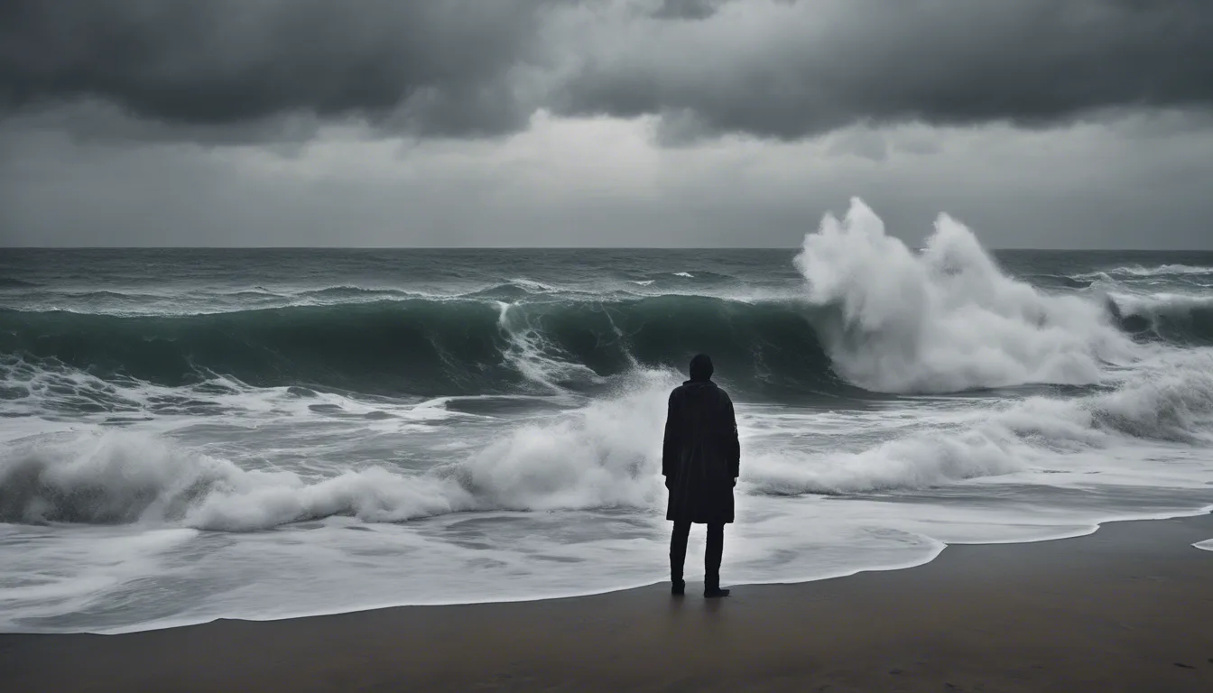 Dream symbol: grief comes in waves: scenarios: Dream of Waves Hitting the Shore