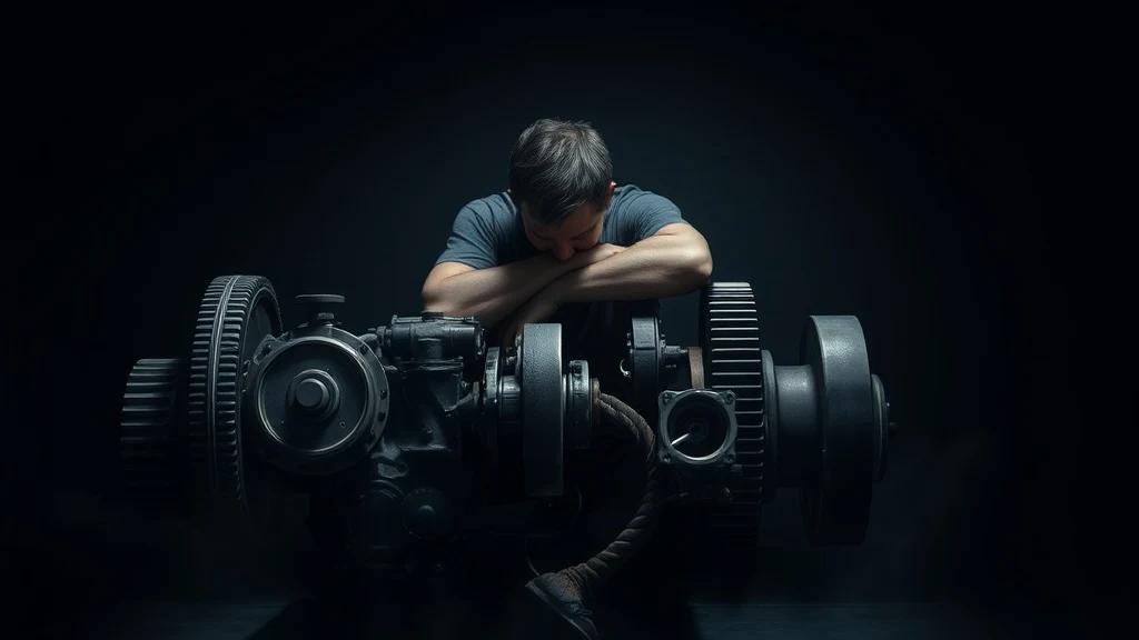 Dream symbol: grinding engine: symbolism: Anxiety and Stress