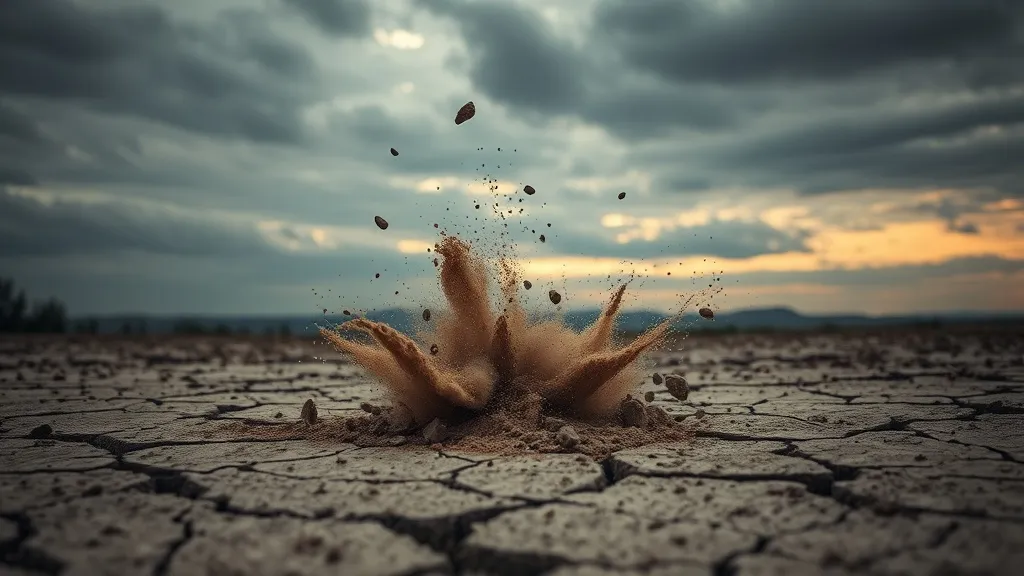 Dream symbol: ground shot: symbolism: Symbolizing Sudden Disruption or Shock