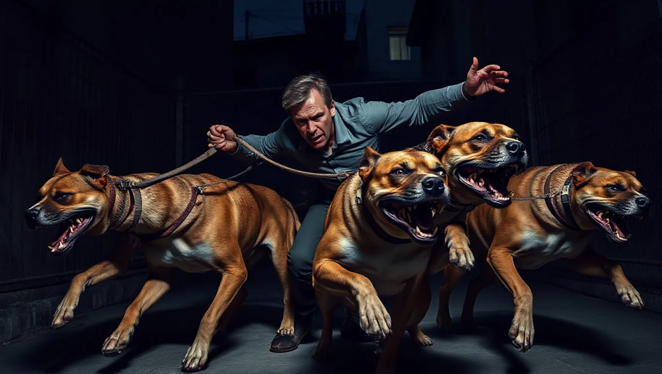 Dream symbol: guard dogs: scenarios: Dream about Losing Control of Guard Dogs Dream symbol: guard dogs: scenarios: Dream about Losing Control of Guard Dogs