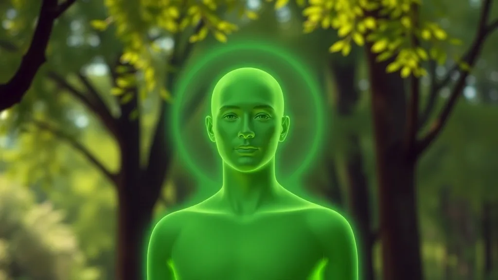 Dream symbol: green aura: symbolism: Emotional Stability