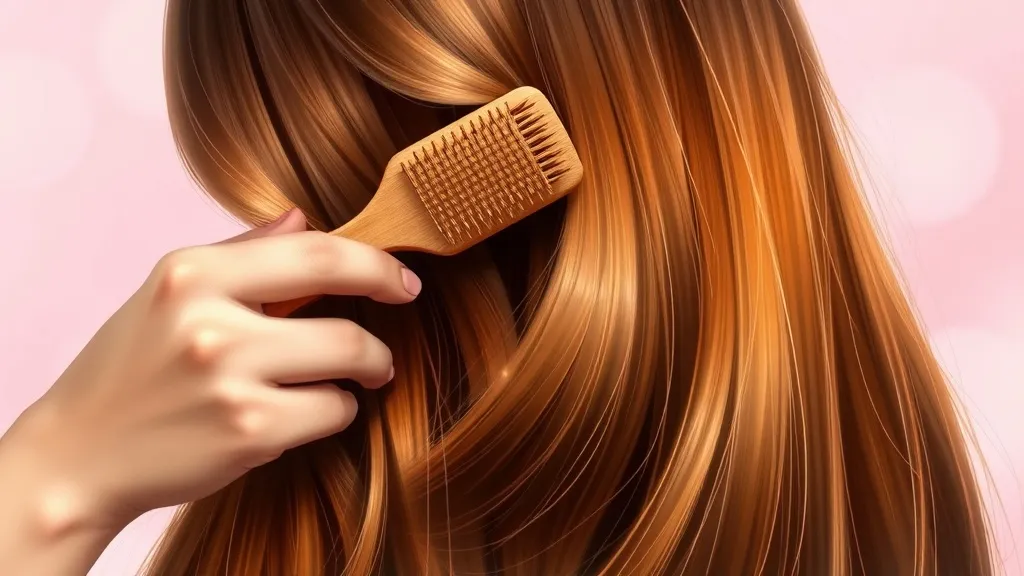 Dream symbol: hairbrush: scenarios: Dream about a hairbrush and healthy hair