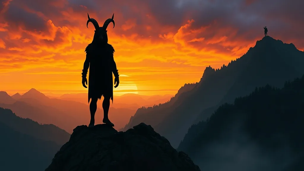 Dream symbol: half human half goat: scenarios: Dream of a Half-Human, Half-Goat in a Symbolic Location (e.g., mountains, forest)