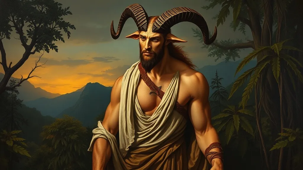 Dream symbol: half human half goat: symbolism: Pan and Dionysian Energies