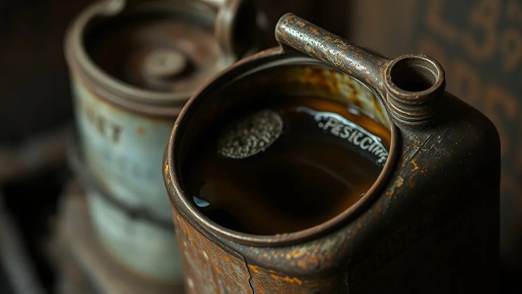 Dream symbol: half-used oil: scenarios: Dreaming of Old, Rancid Half-Used Oil