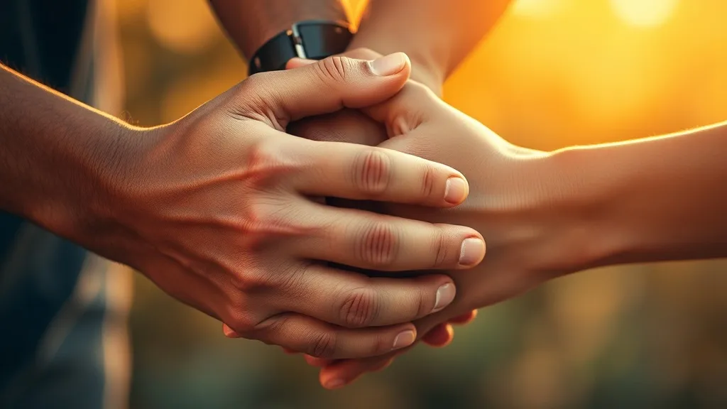 Dream symbol: hand clasped together: scenarios: Dream of Hand Clasped Together Showing Unity