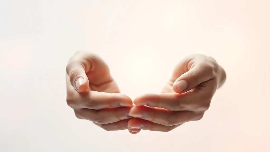 Dream symbol: hand clasped together: symbolism: Reflection of Inner Peace and Balance