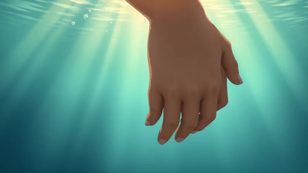 Dream symbol: hands held: scenarios: Dream about Hands Held Underwater