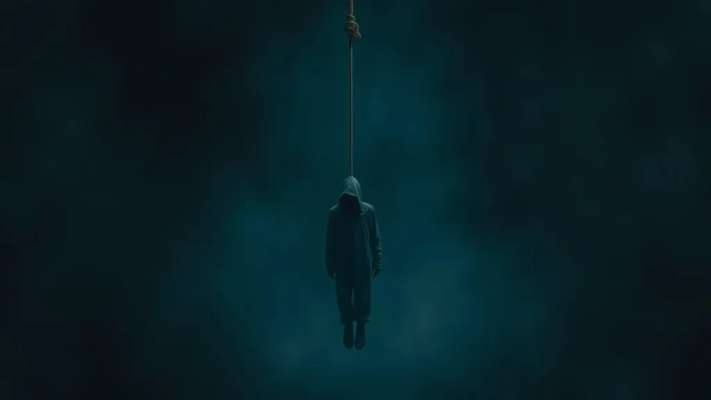 Dream symbol: hanging man: symbolism: Loss of Control and Powerlessness