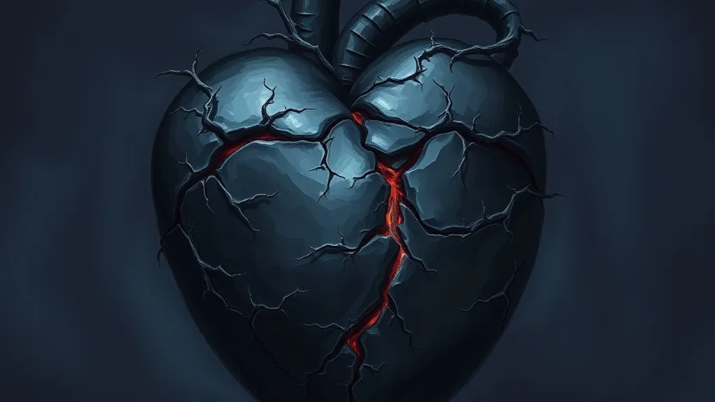 Dream symbol: hardened heart: symbolism: Resistance to Vulnerability and Intimacy