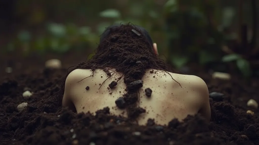 Dream symbol: head down: scenarios: Dream About a Head Down in the Dirt