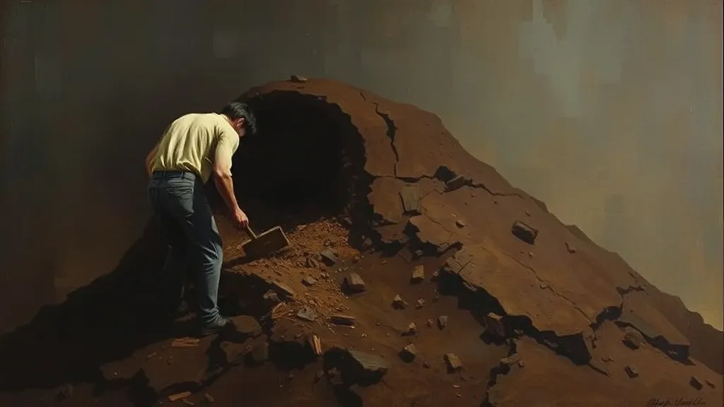 Dream symbol: heaped dirt: scenarios: Dreaming of Digging Through a Heap of Dirt
