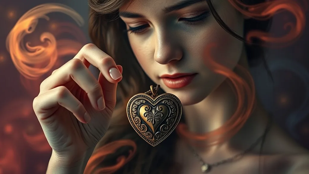 Dream symbol: heart shaped locket: symbolism: Longing and Desire